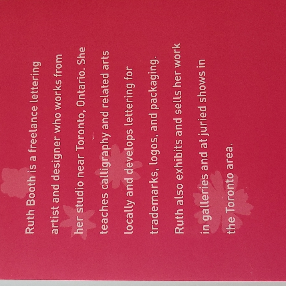 The New Calligraphy by Ruth Booth - Picture 4 of 4
